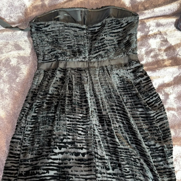 Macy's Black Strapless Sheath Cocktail Dress - Picture 6 of 6